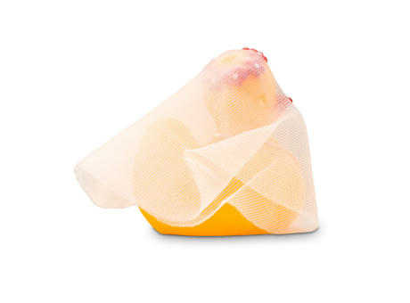 Werbeente Bonnie Braut Mini, ca. 6 cm Werbeartikel