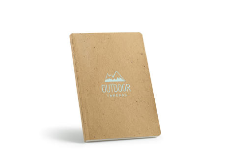 Fitzgerald Notizbuch A5 recy. Papier 80gsm 196 Seiten Werbeartikel