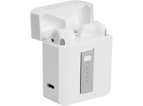 CLEAR TWS Wireless In-Ear Kopfhörer mit Telefonie-Funktion und Touch Sensor Werbeartikel