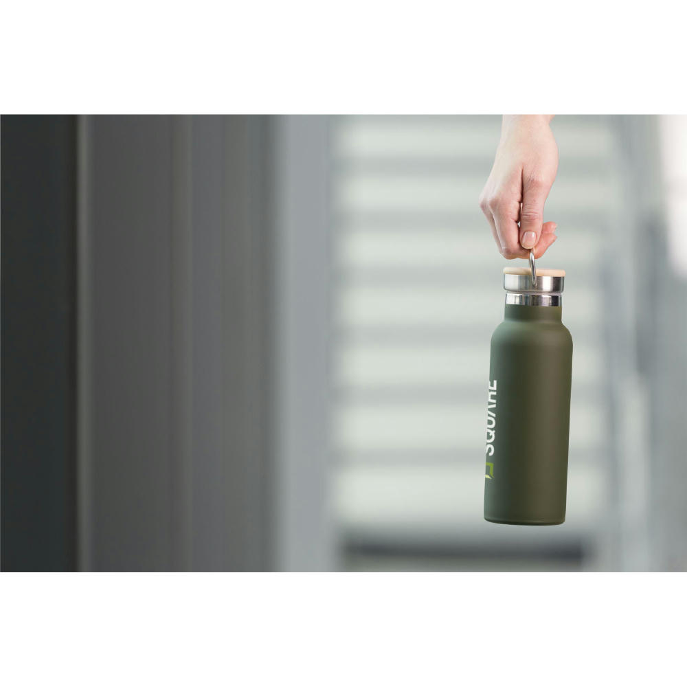 Nordvik RCS Recycled Steel 500 ml Trinkflasche Werbeartikel