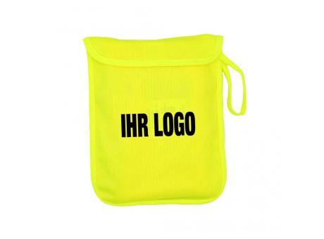 Warnwestenbeutel Recycling Werbeartikel