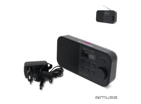M-109 DB | Muse Portable Radio FM/DAB+ Werbeartikel