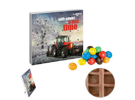reinpapier® Mini-Adventskalender mit M&M'S® Crispy Werbeartikel