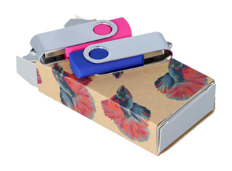 Individueller Pappschuber aus Kraftpapier CreaSleeve Kraft 336 bedrucken