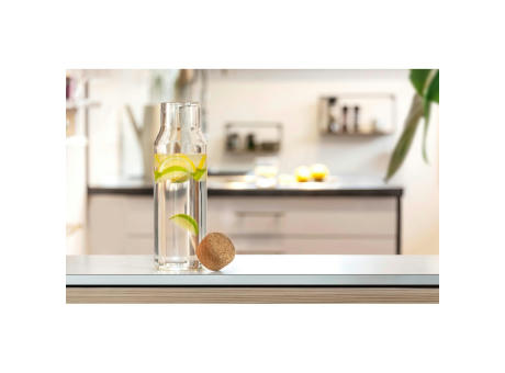 Glaskaraffe "Pour", 1,1 l Werbeartikel