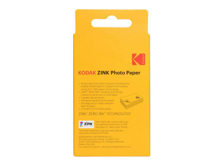 Kodak Zink 2x3" Pack 20 pcs Werbeartikel