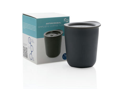 Antimikrobieller Kaffeebecher im klassischen Design bedrucken