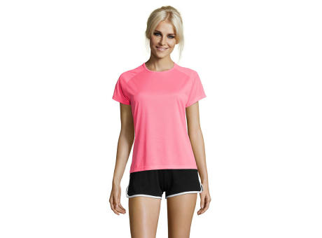 SPORTY DAMENT-SHIRT  140g bedrucken