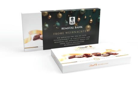 Lindt Pralinés Classic im Werbeschuber Werbeartikel