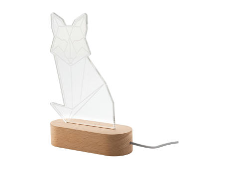 LED-Trophäe Woodify Werbeartikel
