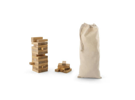 FLIK. Holzspiel, 54teilig Werbeartikel