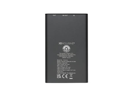 Terra 5000mAh Powerbank  aus RCS Aluminium, 5W Wireless bedrucken