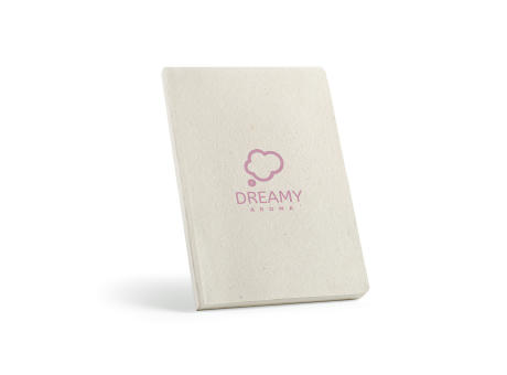 Austen Notizbuch A5 recy. Papier 80gsm 196 Seiten bedrucken