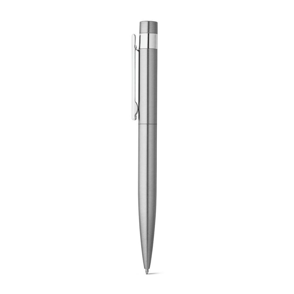 Product image ALEXA. Kugelschreiber mit Gehäuse aus Edelstahl (53% rSS) und Clip Werbeartikel