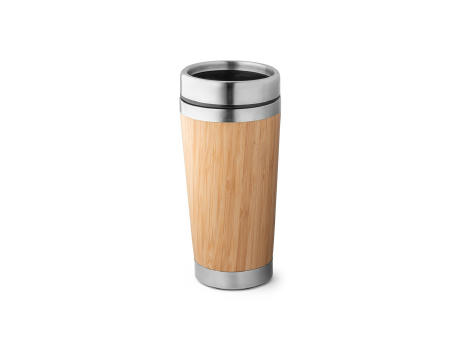 Product image PIETRO. Reisebecher aus Bambus und Edelstahl 500 ml bedrucken