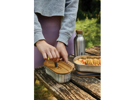 Black+Blum Stainless Steel Double Bento Box Werbeartikel