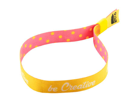 Product image Individuelles Festival-Armband SuboWrist RPET Werbeartikel