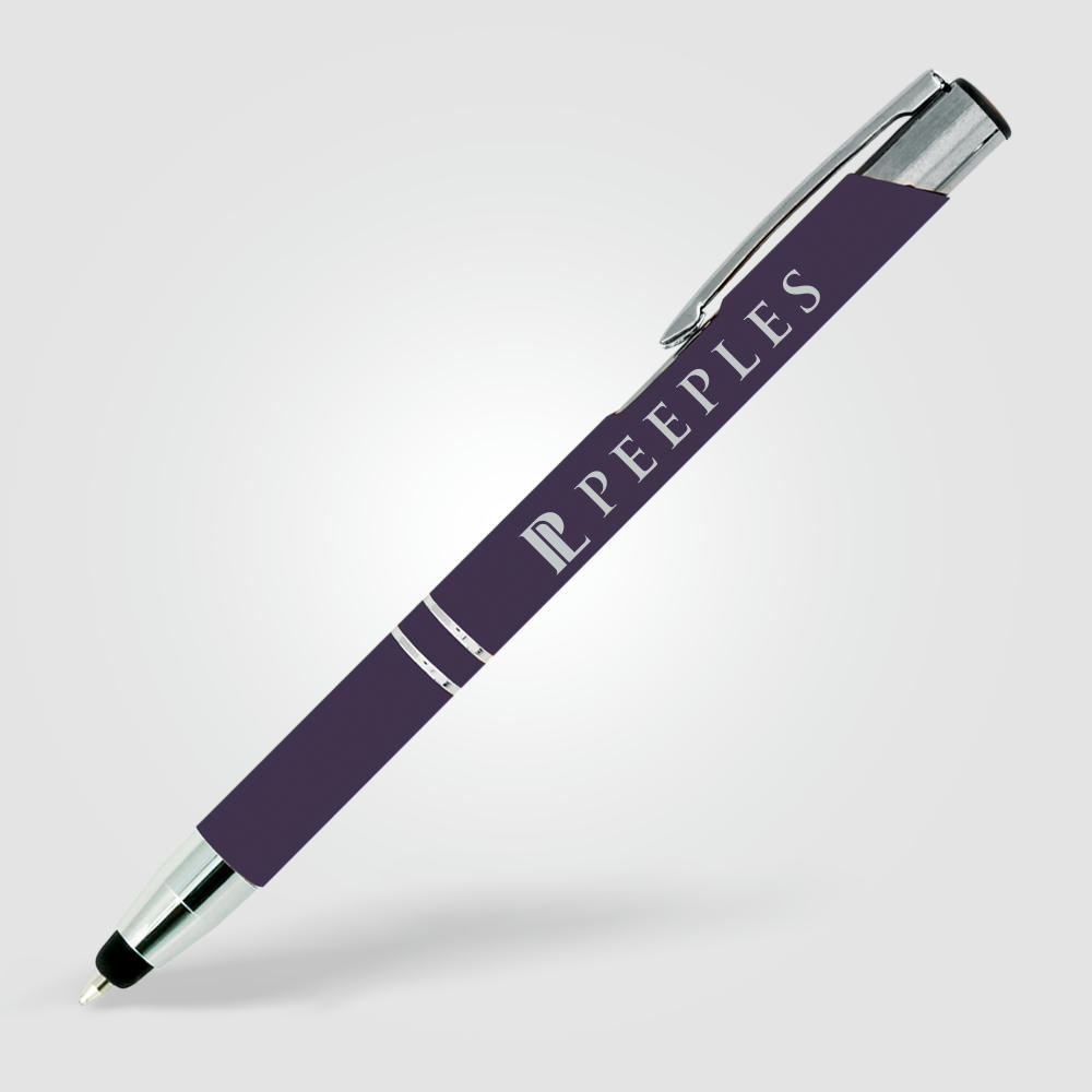 Crosby Metall Kugelschreiber - m/ Stylus unten Werbeartikel