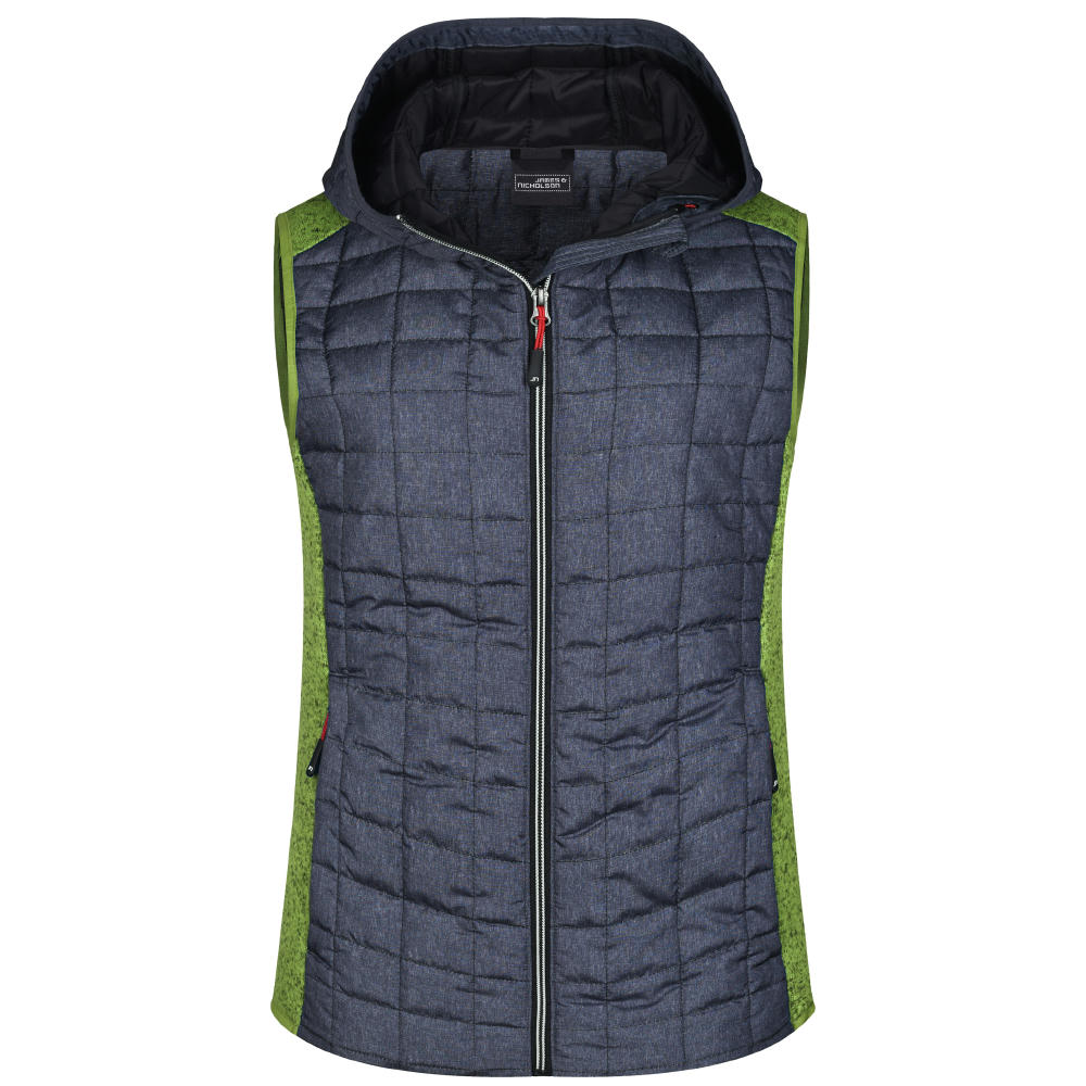 Product image Ladies' Knitted Hybrid Vest - Weste im stylischen Materialmix Werbeartikel