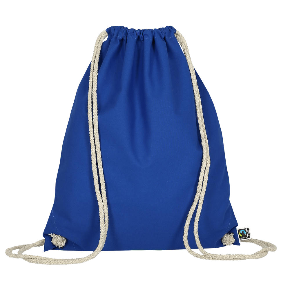 T15021-TEXXILLA Turnbeutel aus Fairtrade-zertifizierter Baumwolle, ca. 140 g/m², ca. 38 x 46 cm Werbeartikel