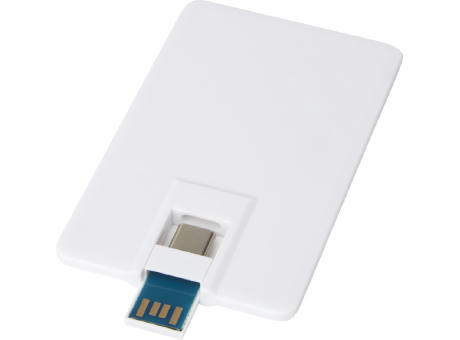 Product image Duo slim 32 GB USB-Stick mit Typ-C und USB-A 3.0 bedrucken