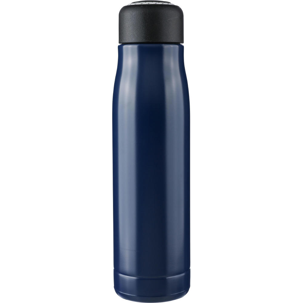 Doppelwandige Trinkflasche aus recyceltem Edelstahl (500 ml) Solene Werbeartikel
