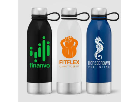 Sydney - 740 ml Edelstahl-Sportflasche Werbeartikel