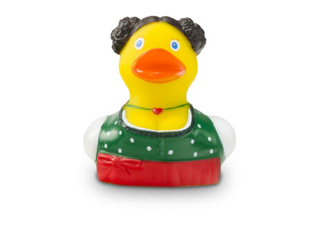 Werbeente Theresa Trachtenherz Rot Werbeartikel