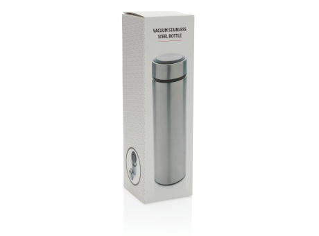 Vakuum Stainless Steel Flasche mit gebürstetem Metalldeckel Werbeartikel