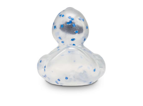 Werbeente Bibi Blauglitzer, ca. 8 cm Werbeartikel