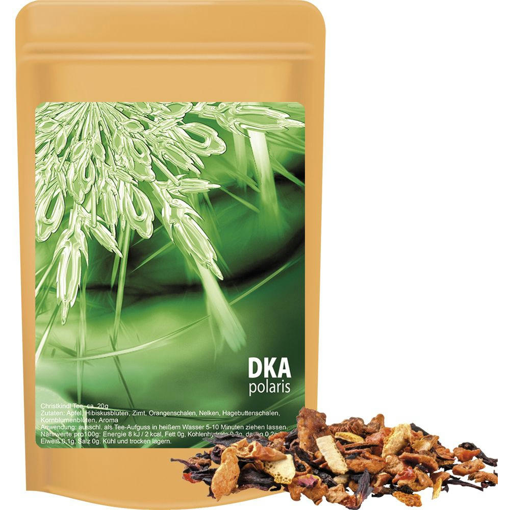 Product image Omas Bratäpfelchen Tee, ca. 20g, Standbeutel Mini Werbeartikel