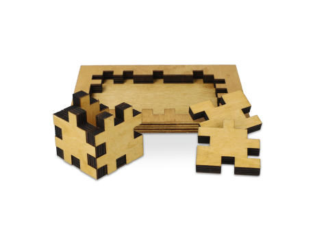 Product image Würfelpuzzle aus Holz Werbeartikel