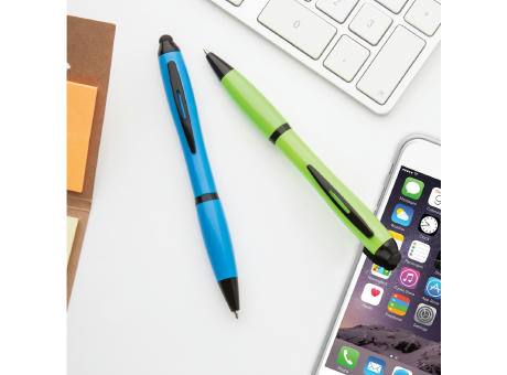 Touchpen mit Kugelschreiber Bampy bedrucken