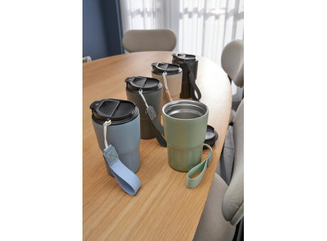 Doppelwandiger Becher aus Edelstahl Louisa bedrucken