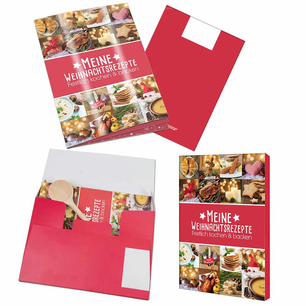 Product image Rezeptbuch-Set "Weihnachten" - Set neutral Werbeartikel