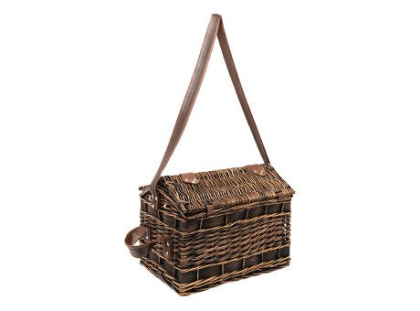 SUMMERTIME - Weiden-Picknickkorb Werbeartikel
