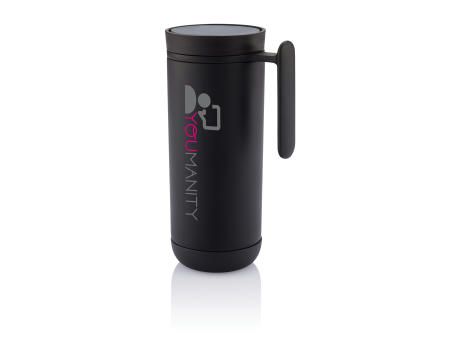 Product image Clik auslaufsicherer Reisebecher mit Griff bedrucken