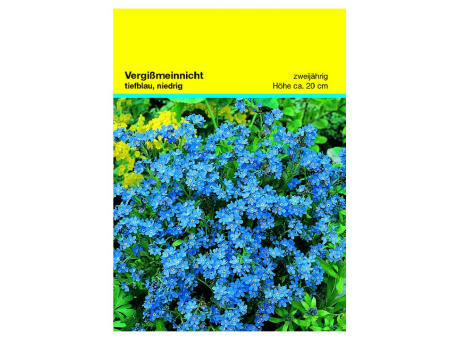 Product image Samentütchen Vergissmeinnicht 82 x 114 mm Werbeartikel