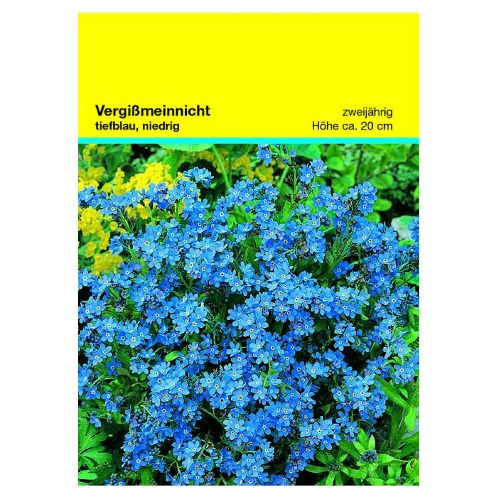 Product image Samentütchen Vergissmeinnicht 82 x 114 mm Werbeartikel