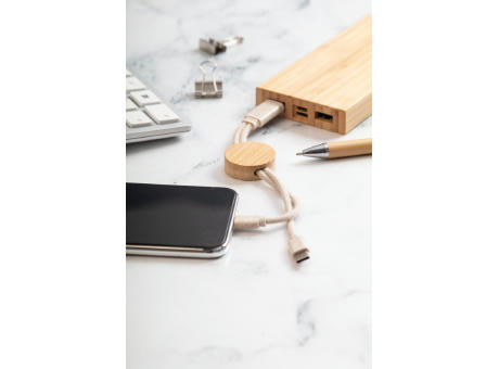 Ladekabel-Schlüsselanhänger Mugory bedrucken