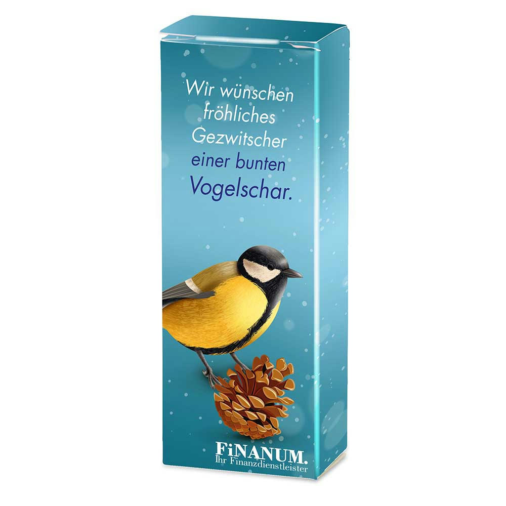 Vogelfutter-Box Werbeartikel