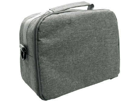 Product image Isolierte Bento-Tasche 'Matsue', meliertes Grau RPET Werbeartikel