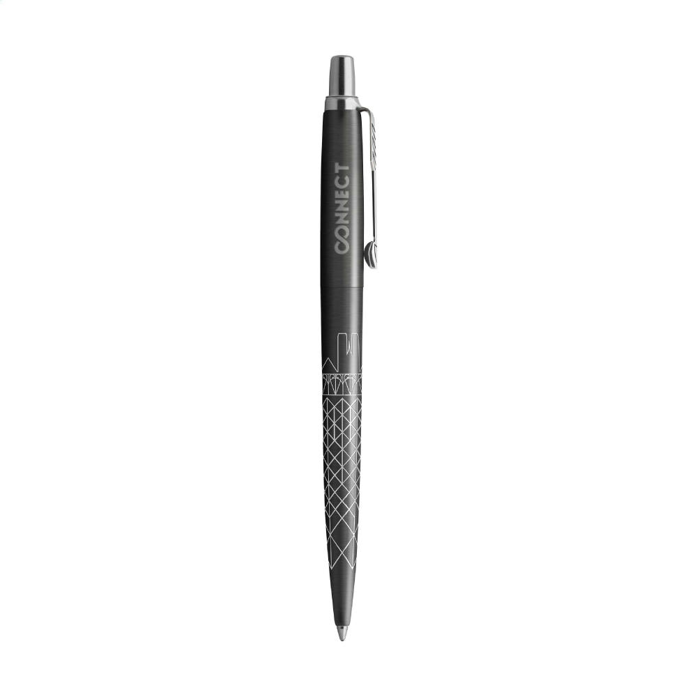Parker Jotter Global Icon Paris - blaue Tinte Werbeartikel