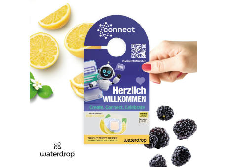 Product image Flaschen-Türanhänger waterdrop® Werbeartikel