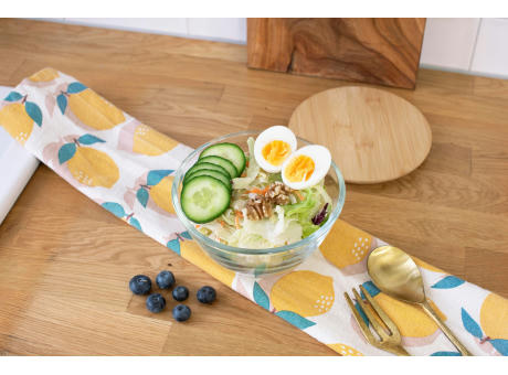 Salatschüssel aus Glas Isabeau Werbeartikel