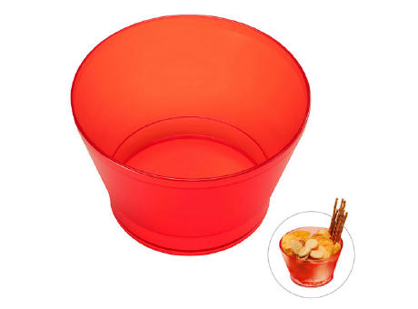 Grundfarbe gefrostet rot