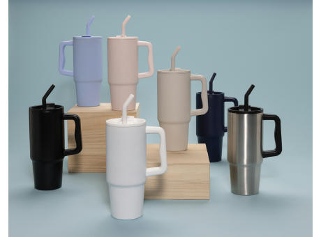 Embrace Deluxe Becher aus RCS recyceltem Edelstahl 900ml bedrucken