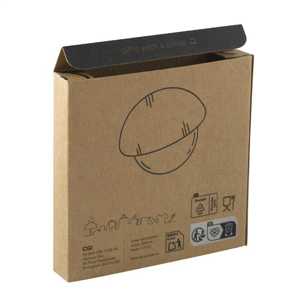 Cortello Bamboo Pizza Cutter Pizzamesser Werbeartikel