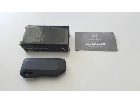 Mini-Cuttermesser "Tetra Cut Pocket HP" Werbeartikel