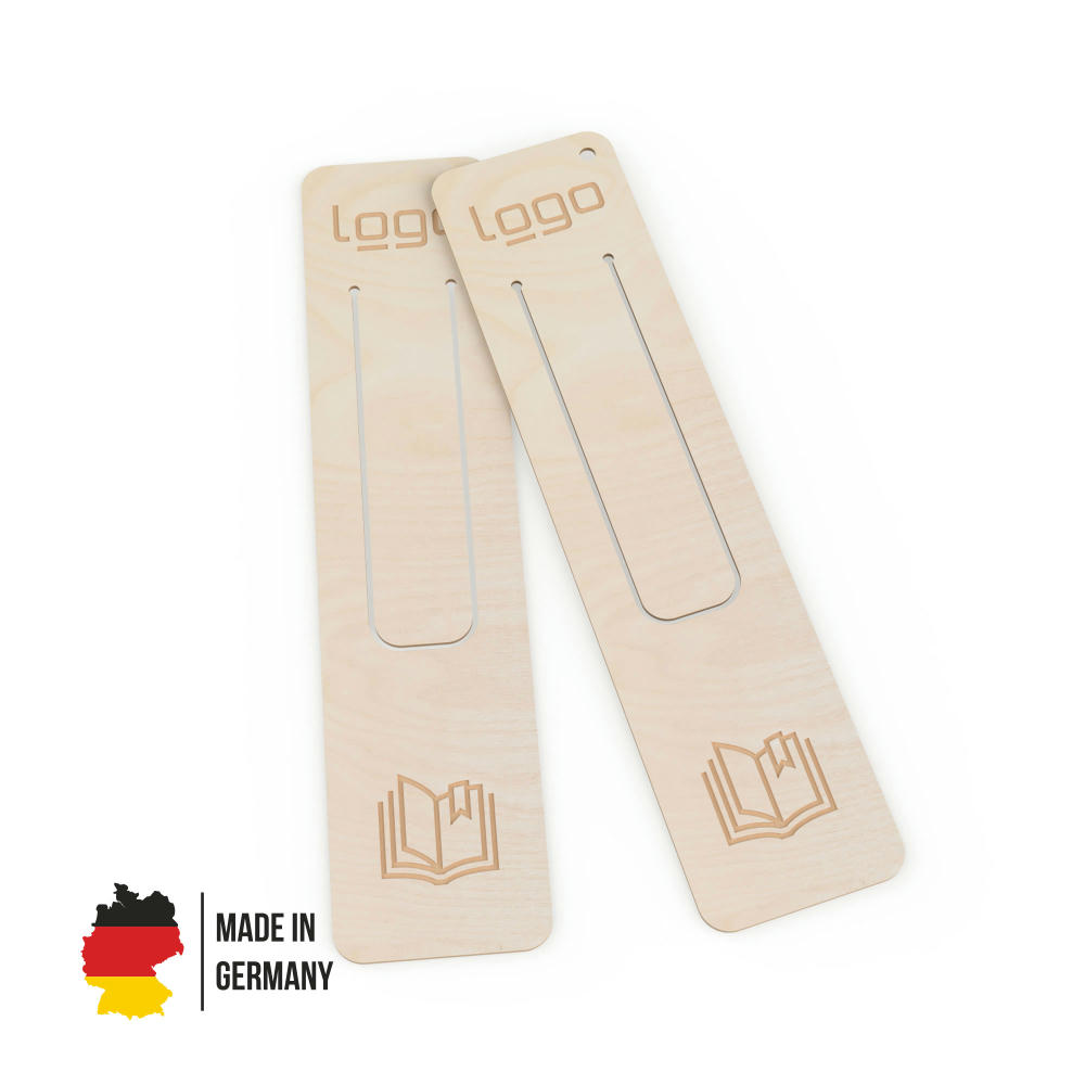 Product image Lesezeichen Bookworm (FSC® zertifiziert) Werbeartikel